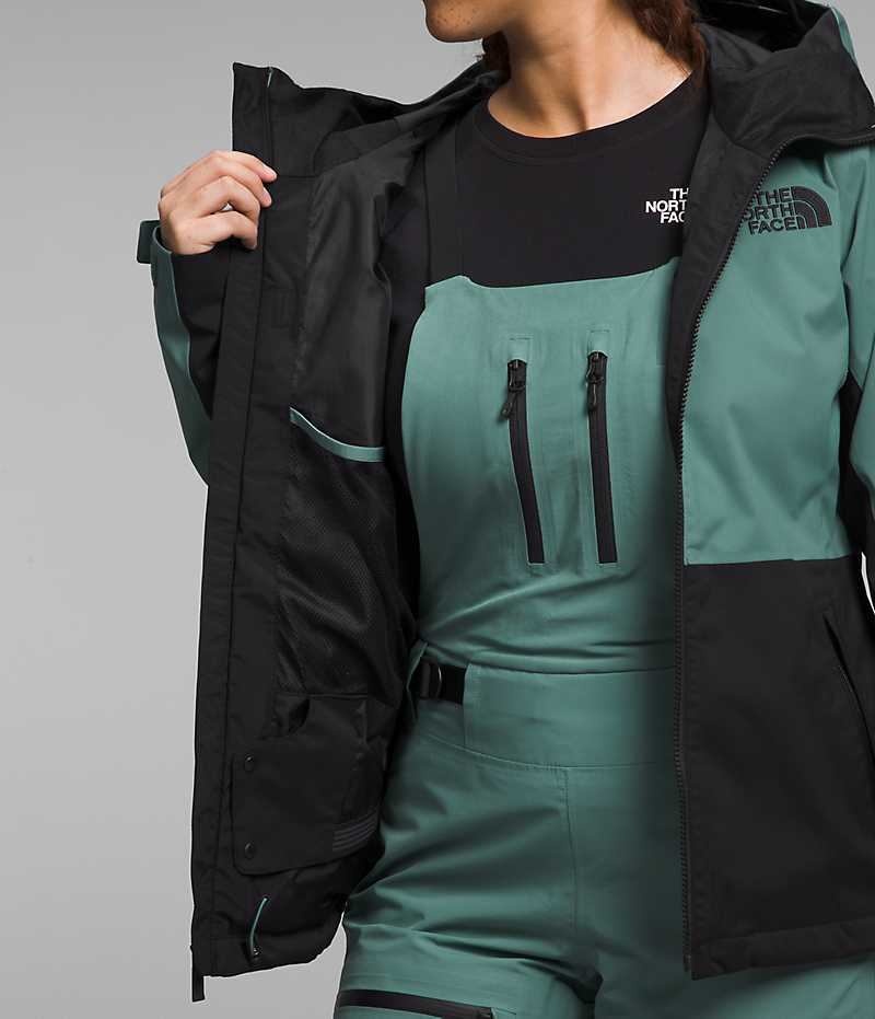 The North Face Freedom Stretch Yalıtımlı Ceketler Kadın Yeşil Siyah | TÜRKIYE JGWX