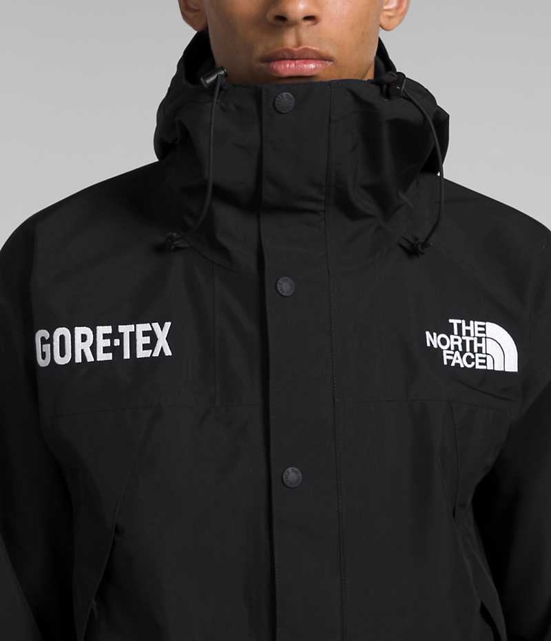 The North Face GTX Mountain Yalıtımlı Ceketler Erkek Siyah | TÜRKIYE BQAR