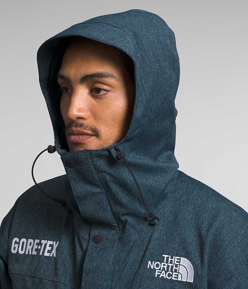 The North Face GTX Mountain Yalıtımlı Ceketler Erkek Mavi | TÜRKIYE OINW