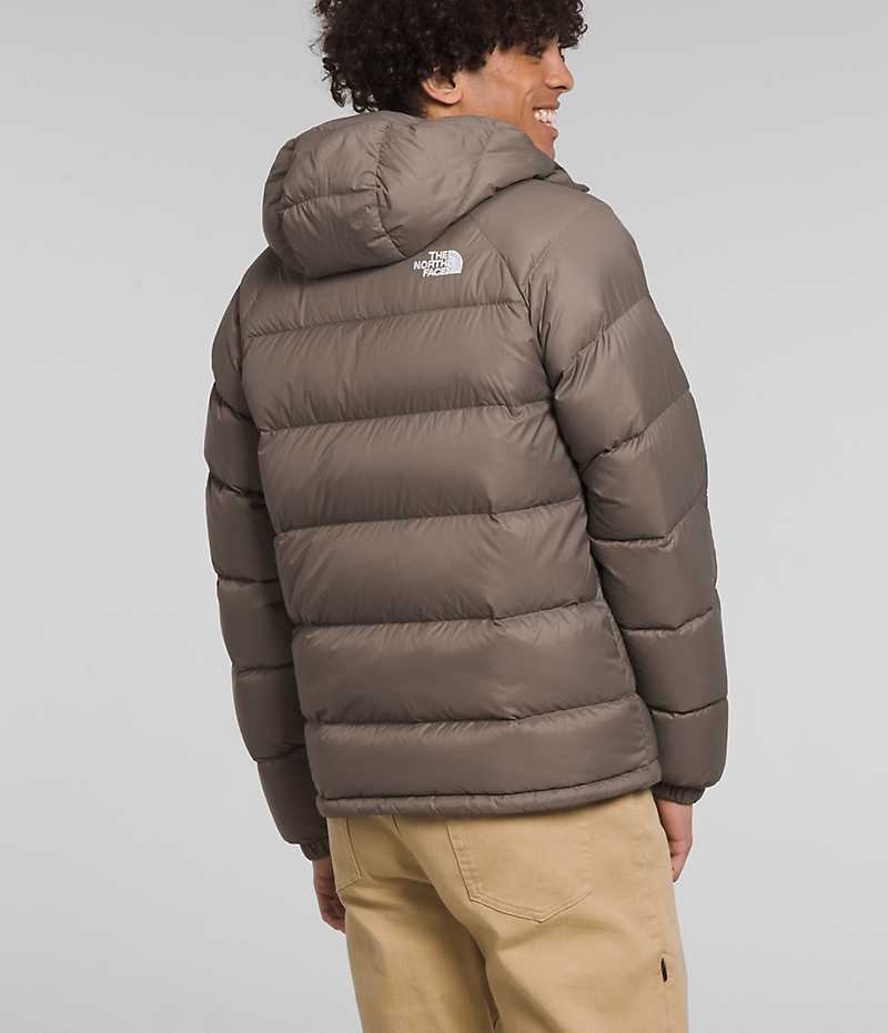 The North Face Hydrenalite™ Hoodie Aşağı Ceket Erkek Kahverengi | TÜRKIYE UNKZ