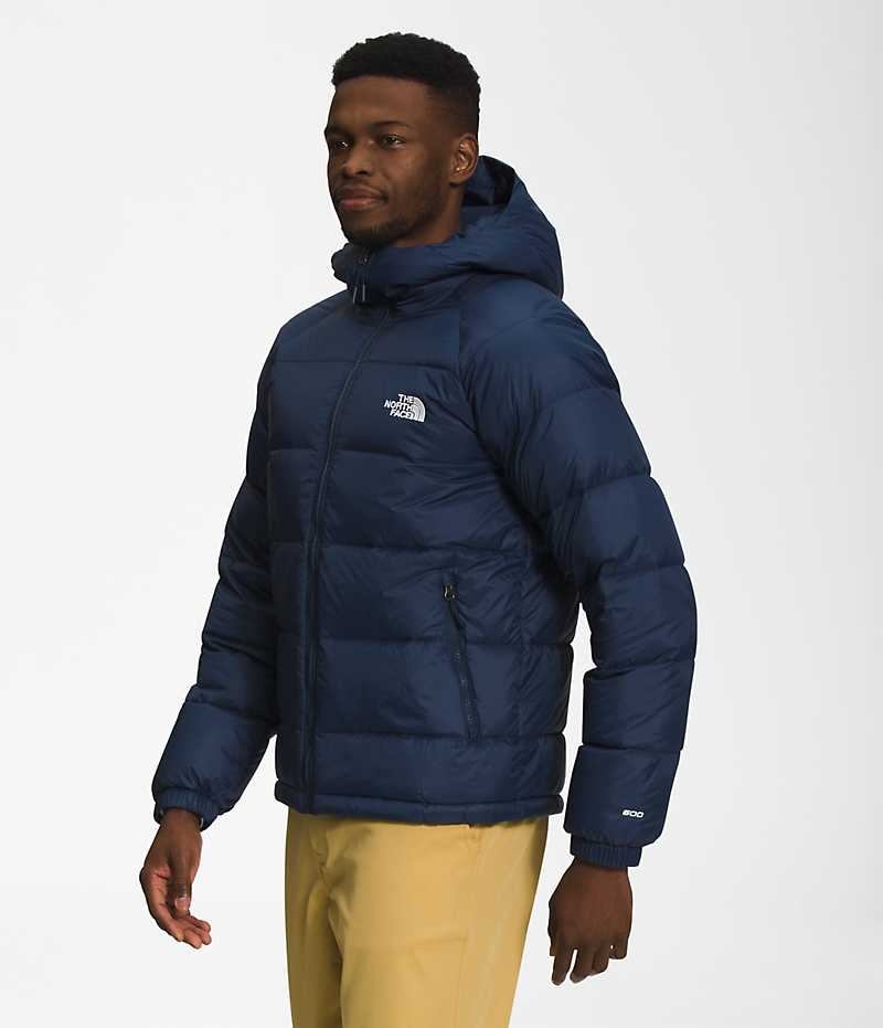 The North Face Hydrenalite™ Hoodie Aşağı Ceket Erkek Lacivert | ISTANBUL NSIK