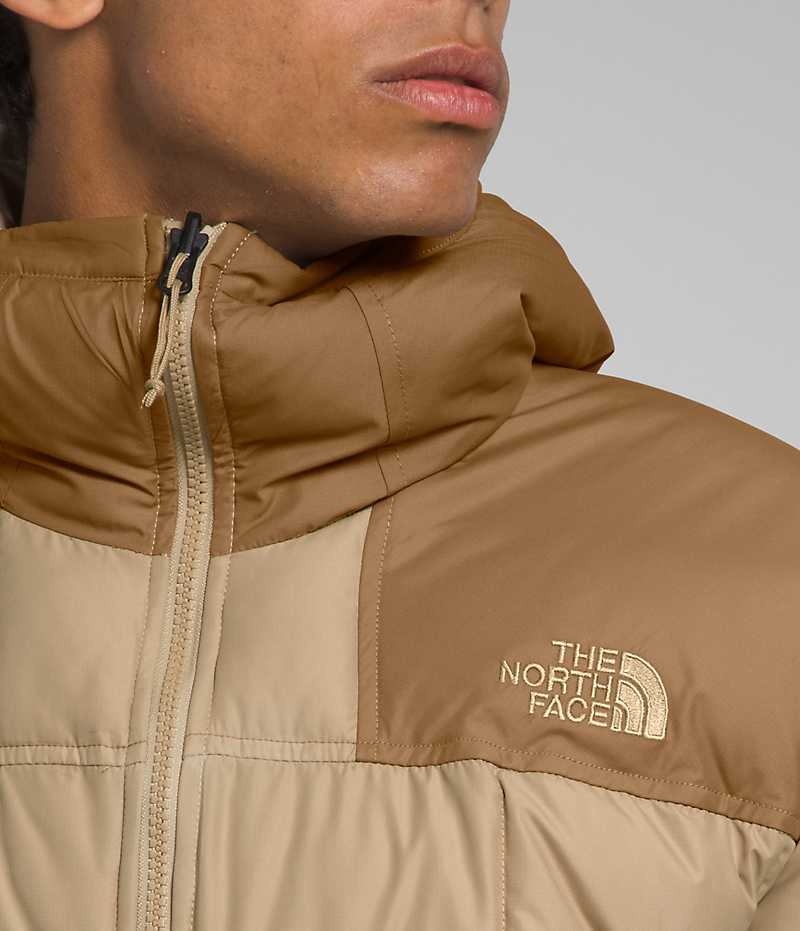 The North Face Lhotse Reversible Hoodie Aşağı Ceket Erkek Haki | ISTANBUL FWYX