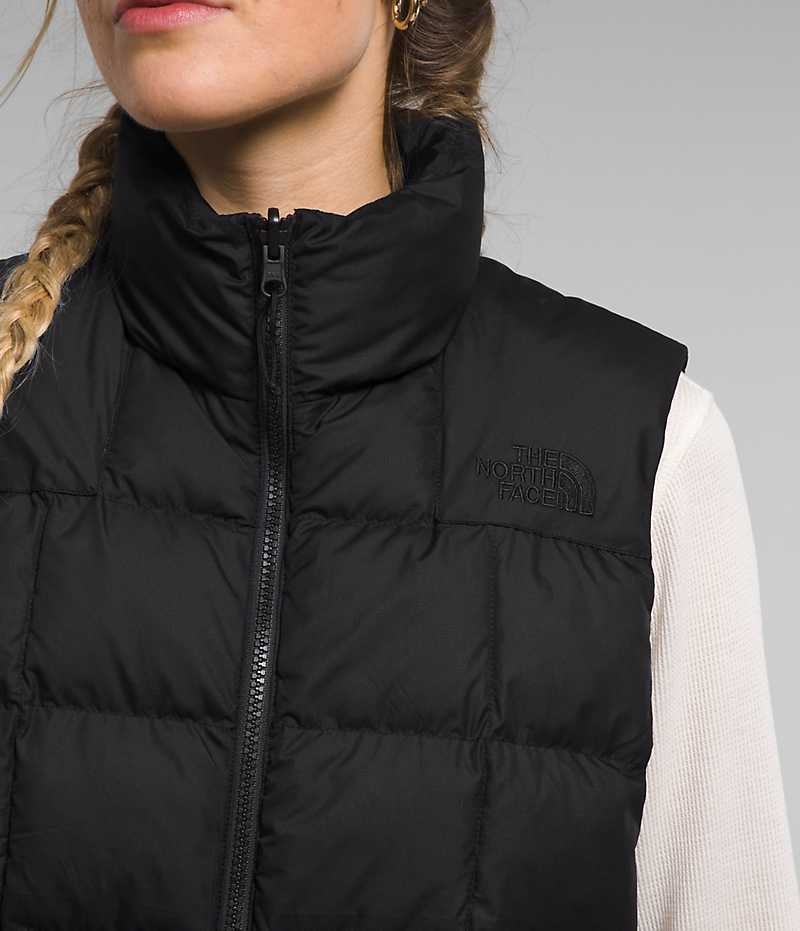 The North Face Lhotse Reversible Yelek Kadın Siyah | TÜRKIYE MERS