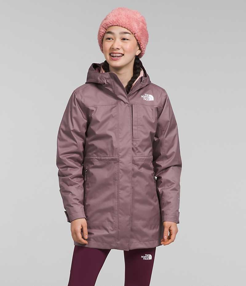 The North Face North Triclimate® Aşağı Ceket Kiz Çocuk Küpe Çiçeği | TÜRKIYE NGVM