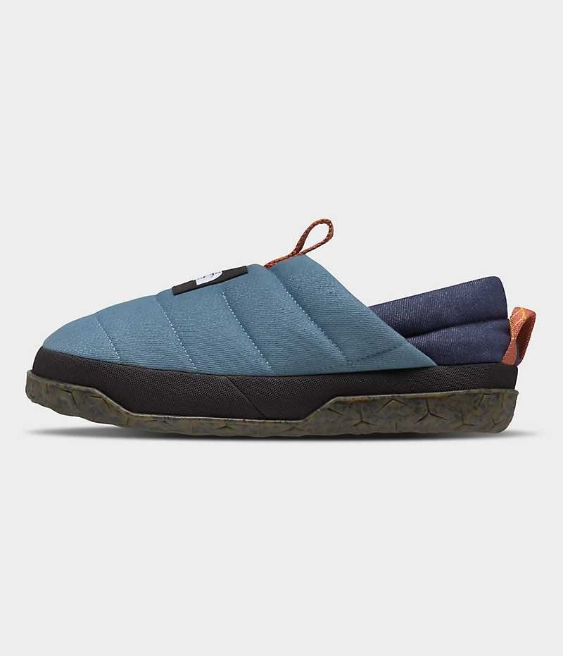 The North Face Nuptse Denim Mules Erkek Mavi | ISTANBUL RLSB