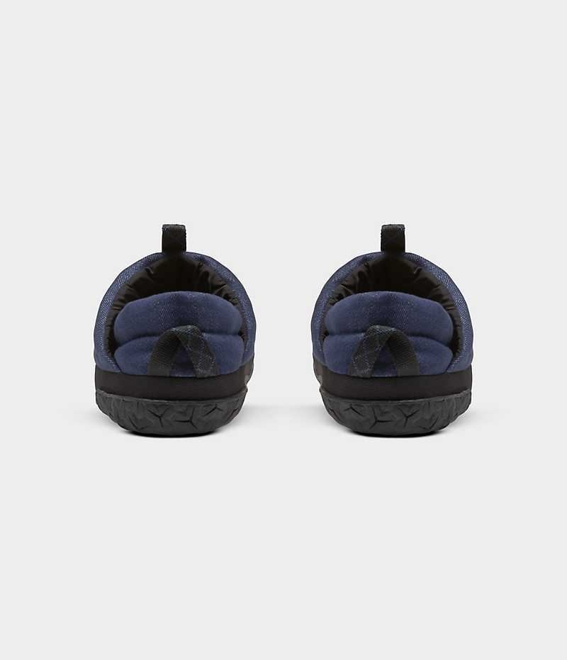 The North Face Nuptse Denim Mules Erkek Lacivert | TÜRKIYE SXHL