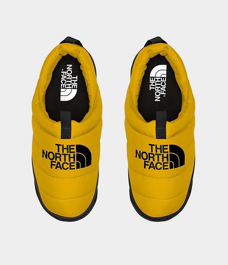 The North Face Nuptse Mules Erkek Altın | TÜRKIYE YPHU