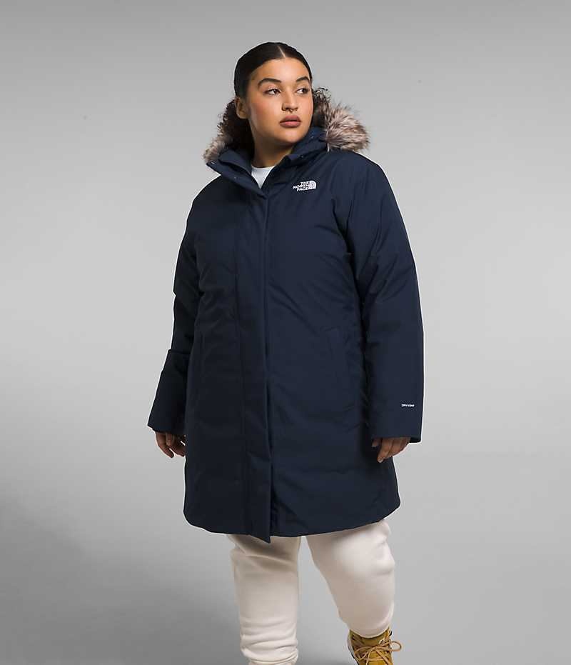 The North Face Plus Arctic Parka Kadın Lacivert | ISTANBUL KPCY