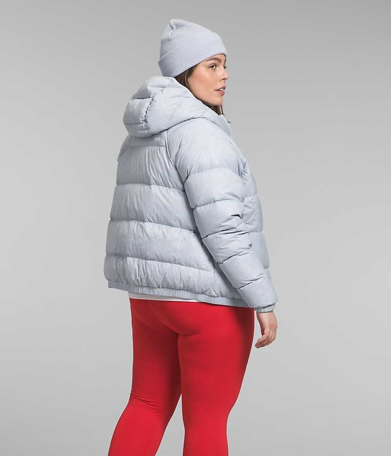 The North Face Plus Hydrenalite™ Hoodie Aşağı Ceket Kadın Gri | TÜRKIYE VSJW