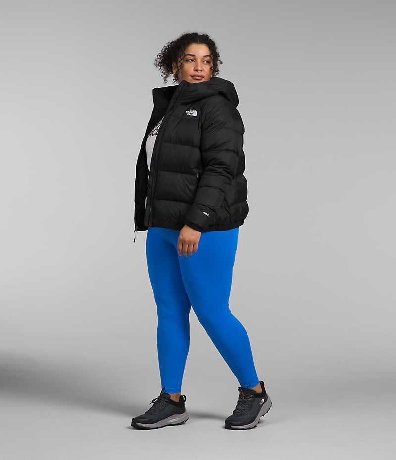 The North Face Plus Hydrenalite™ Hoodie Aşağı Ceket Kadın Siyah | ISTANBUL LHCE