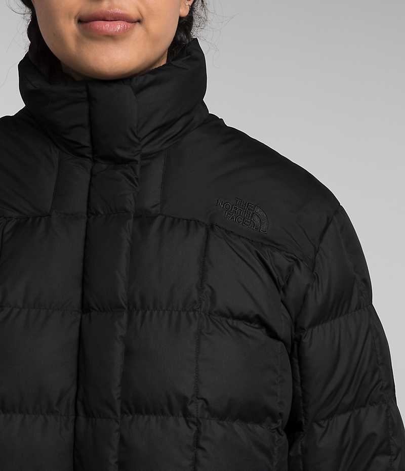 The North Face Plus Lhotse Reversible Aşağı Ceket Kadın Siyah | TÜRKIYE BAOG