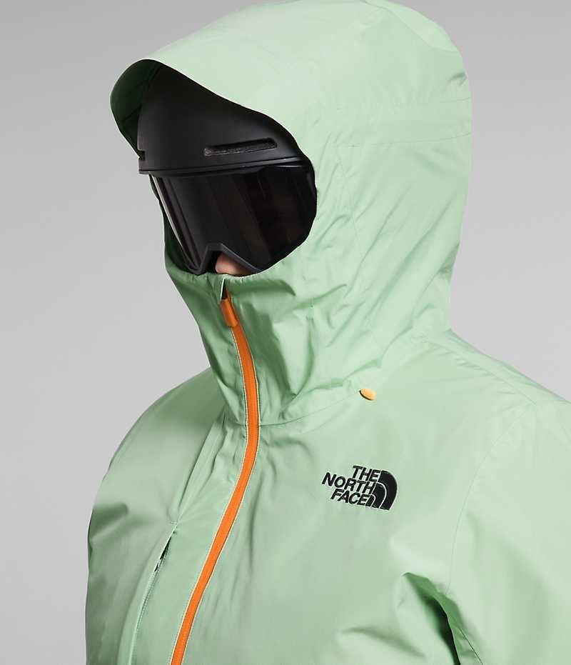 The North Face Plus ThermoBall™ Eco Snow Triclimate® Yalıtımlı Ceketler Kadın Nane | ISTANBUL VCYQ