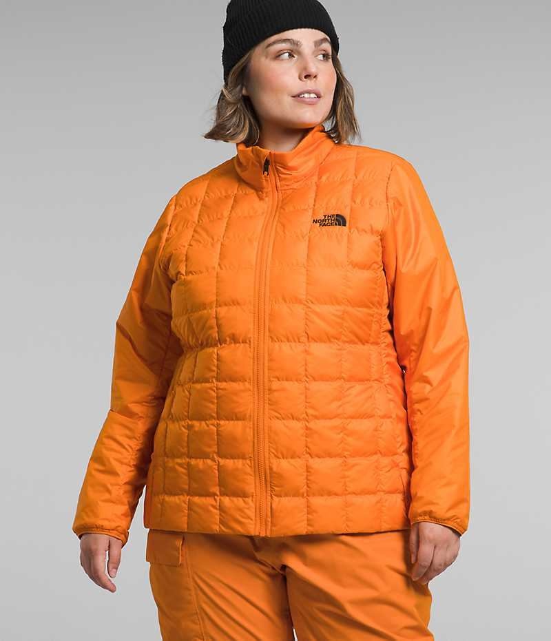 The North Face Plus ThermoBall™ Eco Snow Triclimate® Yalıtımlı Ceketler Kadın Nane | ISTANBUL VCYQ