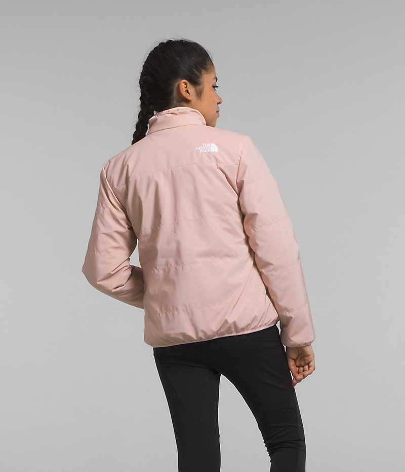 The North Face Reversible Mossbud Polar Ceketler Kiz Çocuk Pembe | ISTANBUL IZBW