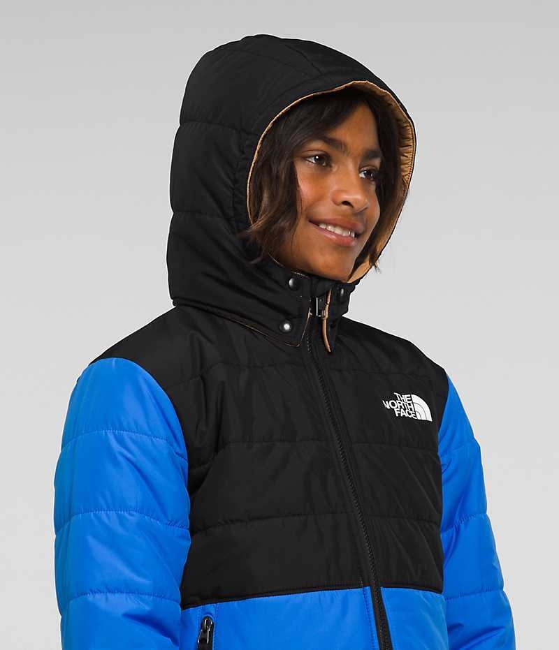 The North Face Reversible Mt Chimbo Full-Zip Kukuletalı Polar Ceketler Erkek Çocuk Mavi | ISTANBUL JAXS