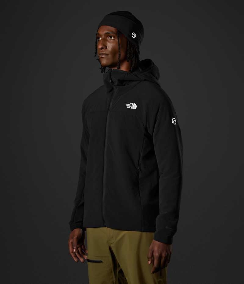 The North Face Summit Series Casaval Hoodie Hibrit Ceket Erkek Siyah | ISTANBUL WXPA