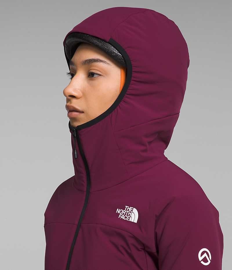 The North Face Summit Series Casaval Hoodie Hibrit Ceket Kadın Küpe Çiçeği | ISTANBUL YIGJ