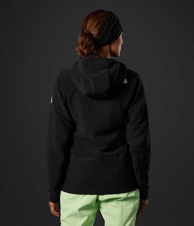 The North Face Summit Series Casaval Hoodie Hibrit Ceket Kadın Siyah | TÜRKIYE UHMY