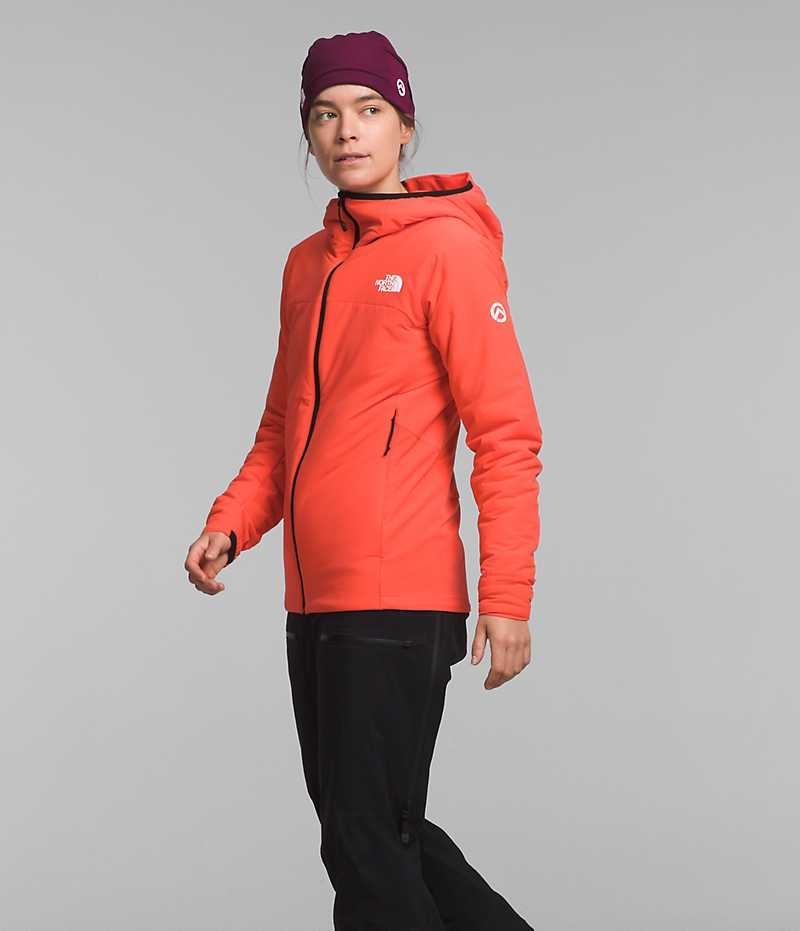 The North Face Summit Series Casaval Hoodie Hibrit Ceket Kadın Turuncu | ISTANBUL HGAR