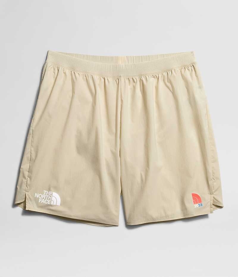 The North Face Summit Series Pacesetter Run Brief Şort Erkek Krema | ISTANBUL CJRT