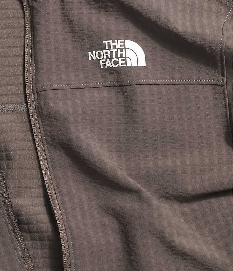 The North Face Tekware™ Grid Full-Zip Polar Ceketler Kadın Kahverengi | ISTANBUL RACX