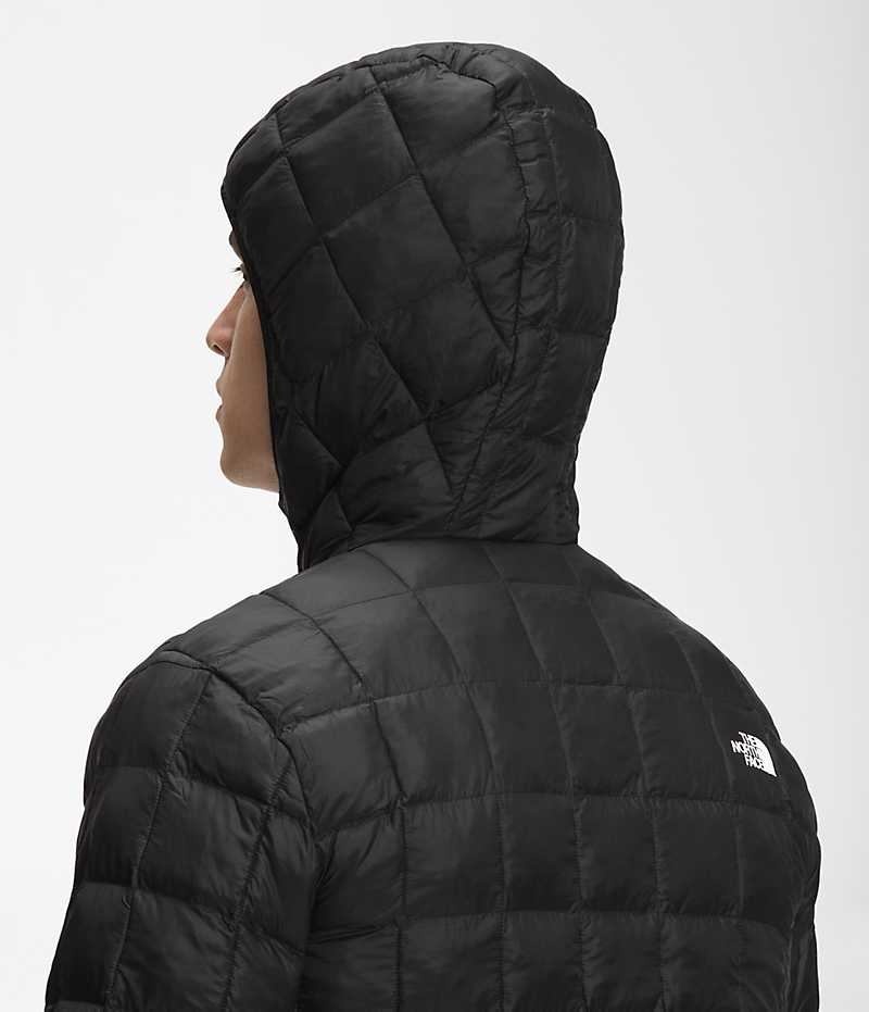 The North Face ThermoBall™ Eco Hoodie 2.0 Aşağı Ceket Erkek Siyah | TÜRKIYE WEUH