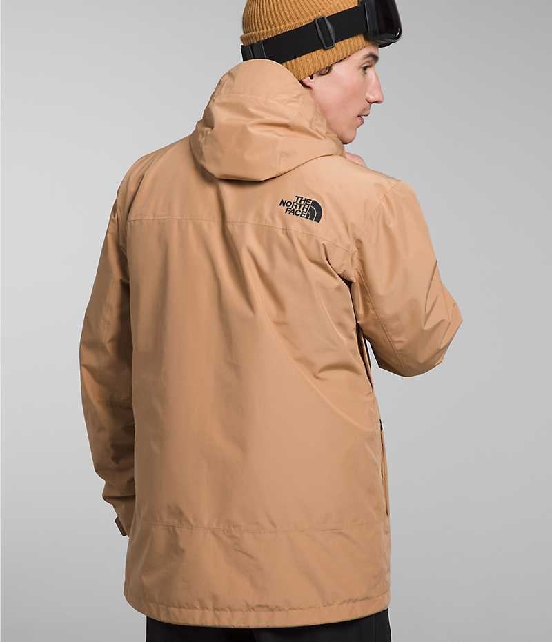 The North Face ThermoBall™ Eco Snow Triclimate® Kapüşonlu Ceket Erkek Haki | ISTANBUL KHQE