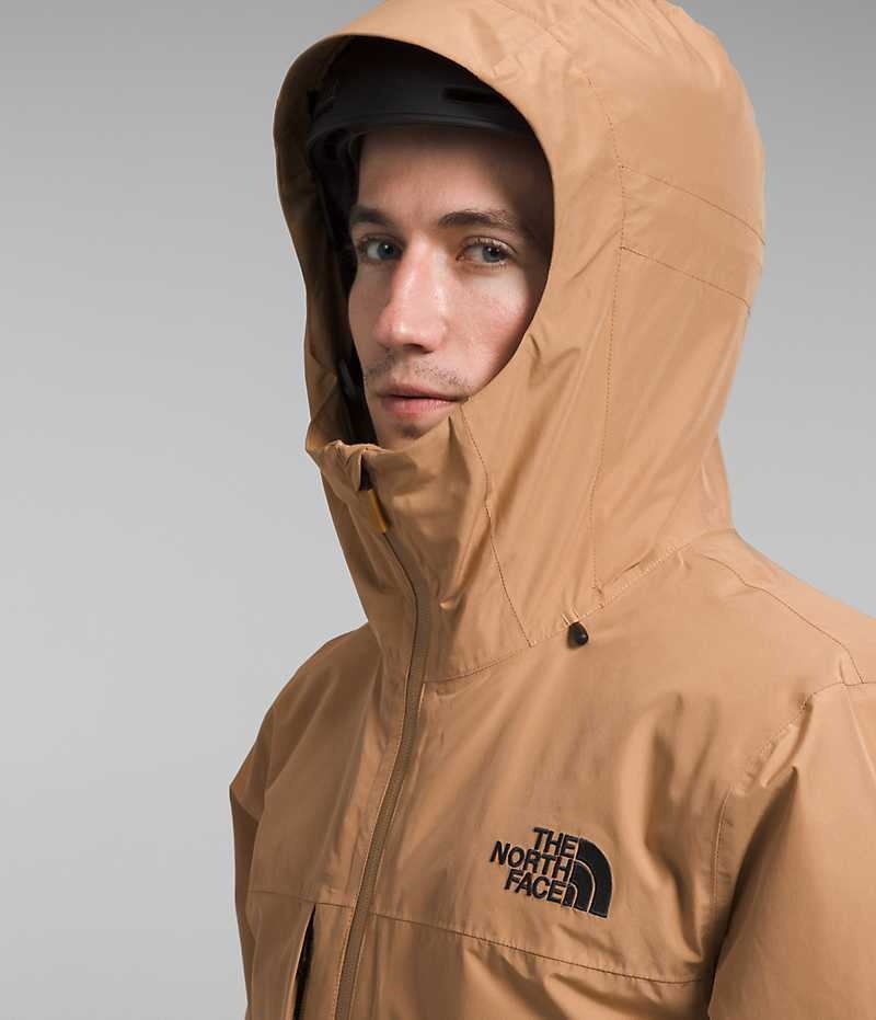 The North Face ThermoBall™ Eco Snow Triclimate® Kapüşonlu Ceket Erkek Haki | ISTANBUL KHQE