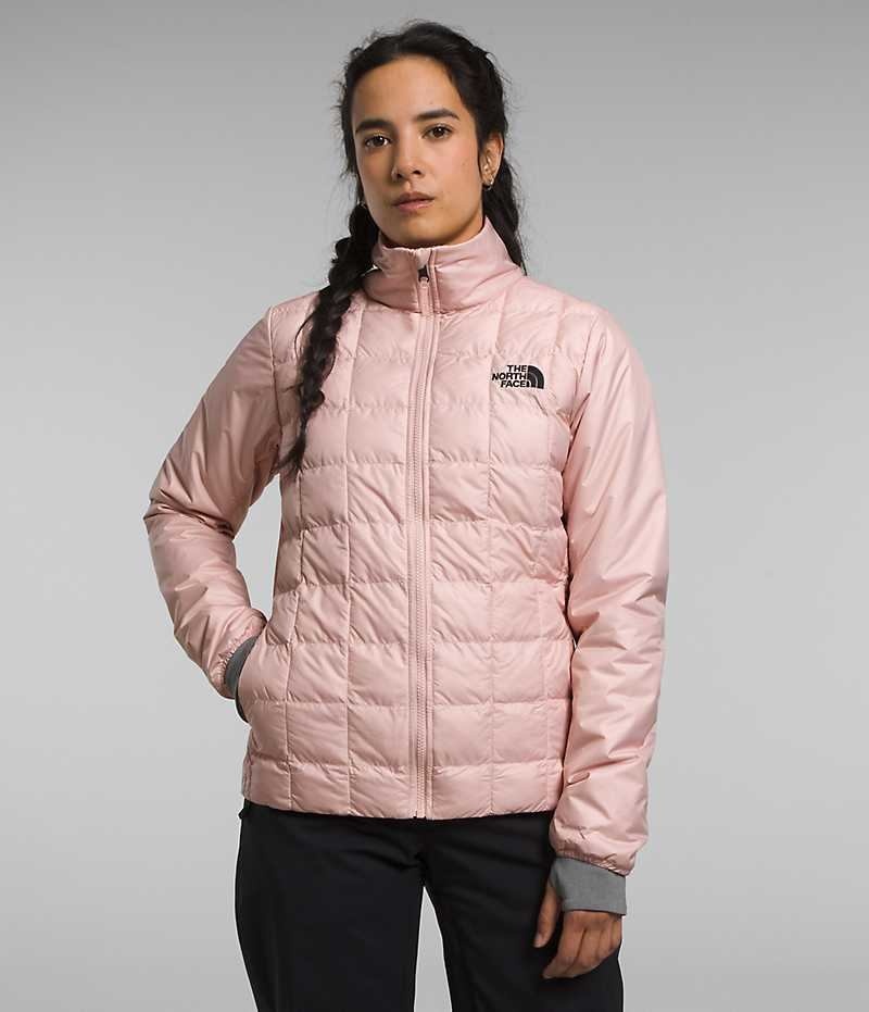 The North Face ThermoBall™ Eco Snow Triclimate® Yalıtımlı Ceketler Kadın Pembe | TÜRKIYE NSJB