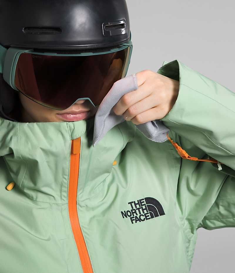 The North Face ThermoBall™ Eco Snow Triclimate® Yalıtımlı Ceketler Kadın Nane | TÜRKIYE IVAY