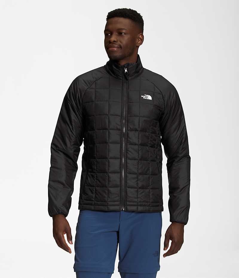 The North Face ThermoBall™ Eco Triclimate® Yalıtımlı Ceketler Erkek Siyah | ISTANBUL CVNK