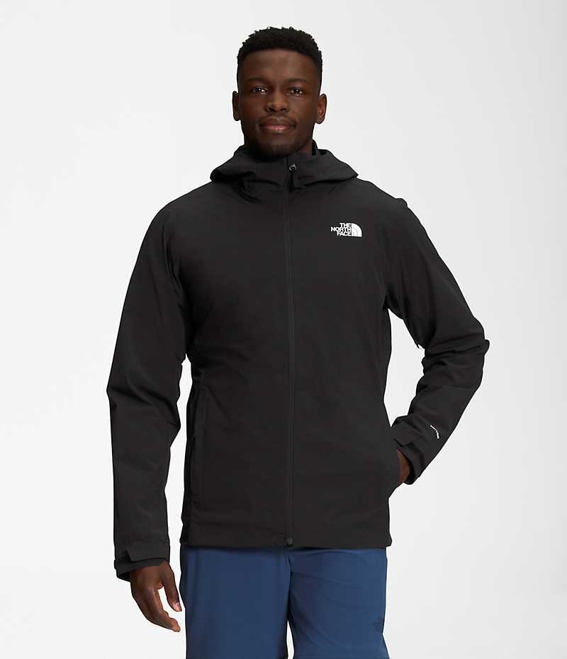 The North Face ThermoBall™ Eco Triclimate® Yalıtımlı Ceketler Erkek Siyah | ISTANBUL CVNK