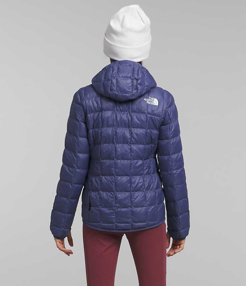 The North Face ThermoBall™ Kukuletalı Aşağı Ceket Kiz Çocuk Mavi | TÜRKIYE ZJQC