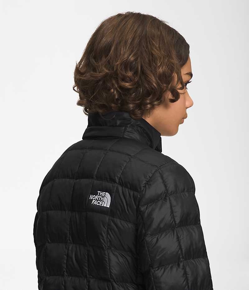 The North Face ThermoBall™ Kukuletalı Aşağı Ceket Erkek Çocuk Siyah | ISTANBUL UIXD