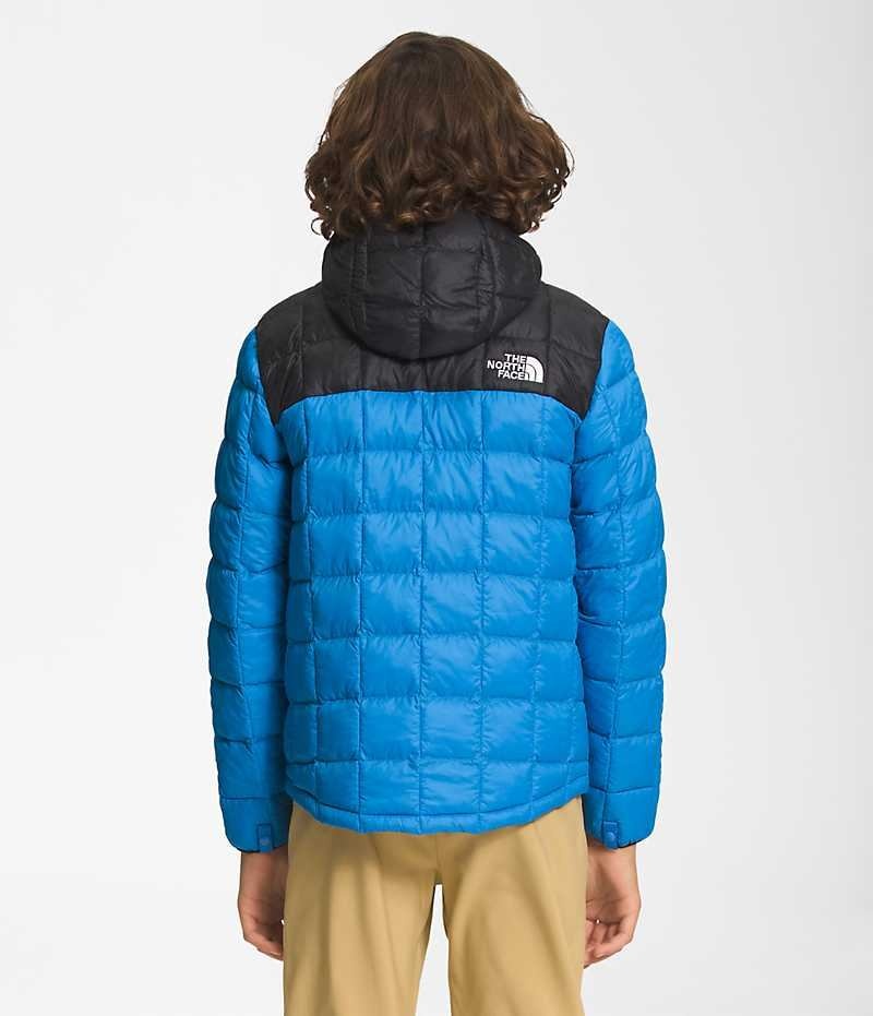 The North Face ThermoBall™ Kukuletalı Aşağı Ceket Erkek Çocuk Mavi | TÜRKIYE MXZD