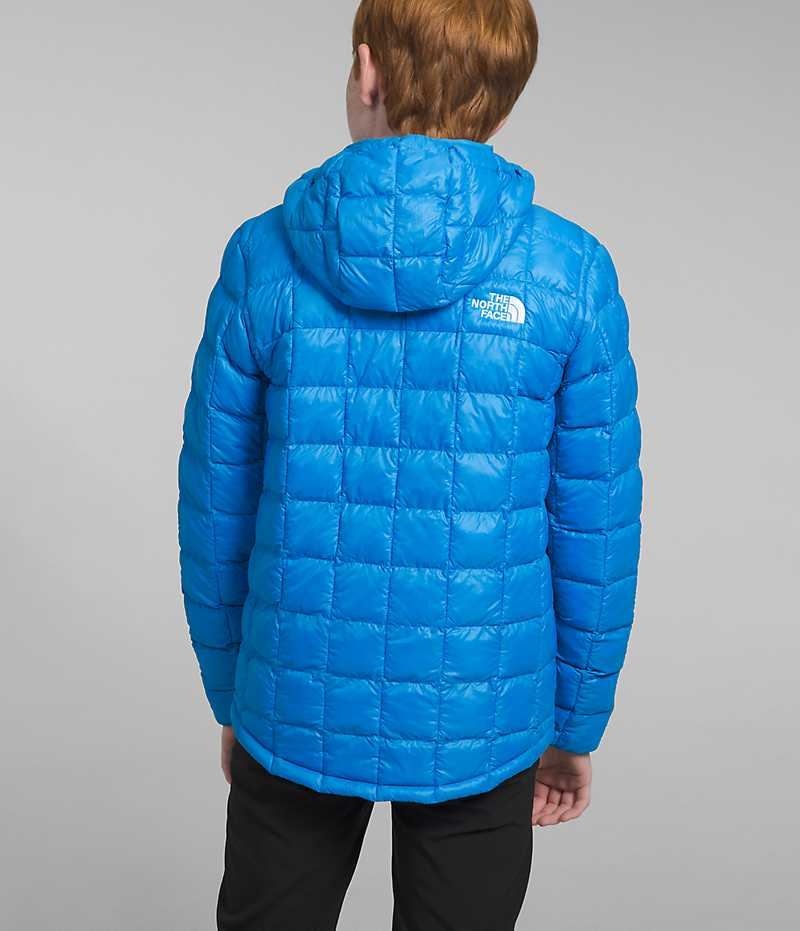 The North Face ThermoBall™ Kukuletalı Aşağı Ceket Erkek Çocuk Mavi | ISTANBUL FDHY