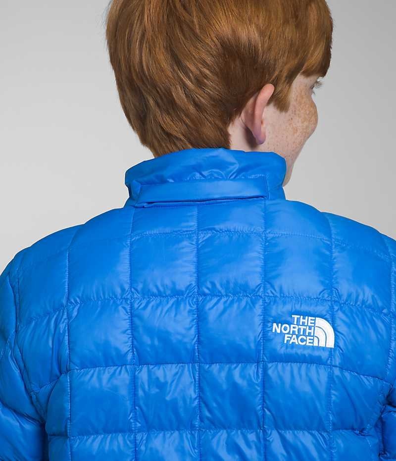 The North Face ThermoBall™ Kukuletalı Aşağı Ceket Erkek Çocuk Mavi | ISTANBUL FDHY