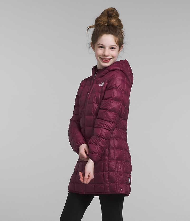 The North Face ThermoBall™ Parka Kiz Çocuk Bordo | ISTANBUL HLIK