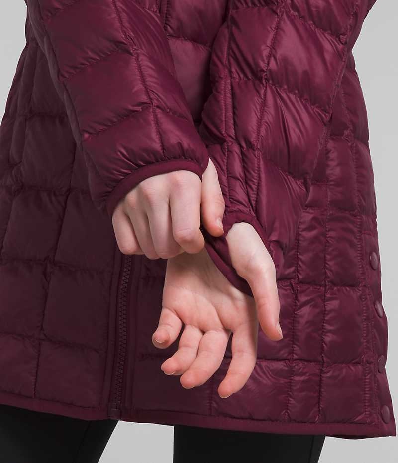 The North Face ThermoBall™ Parka Kiz Çocuk Bordo | ISTANBUL HLIK