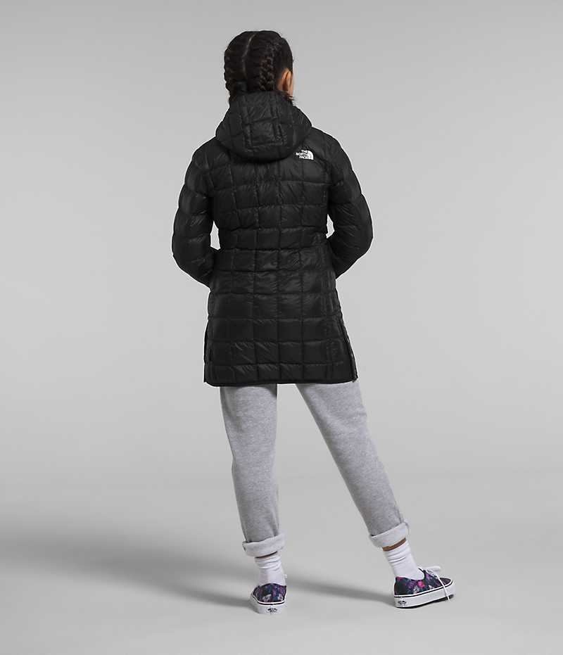 The North Face ThermoBall™ Parka Kiz Çocuk Siyah | TÜRKIYE QUSR