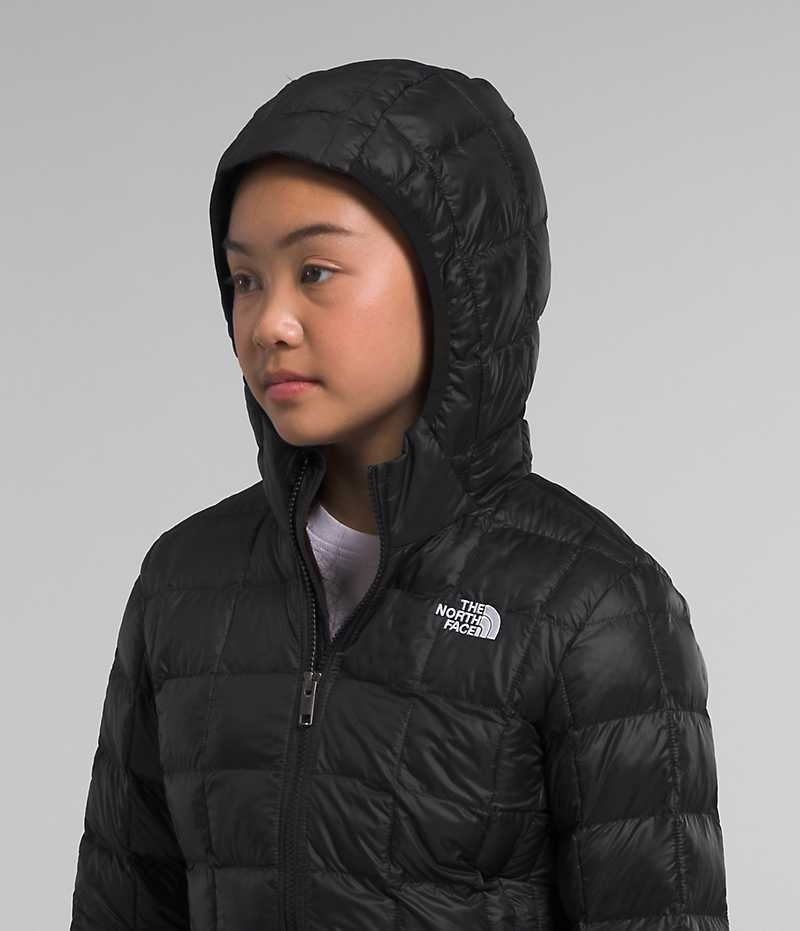 The North Face ThermoBall™ Parka Kiz Çocuk Siyah | TÜRKIYE QUSR