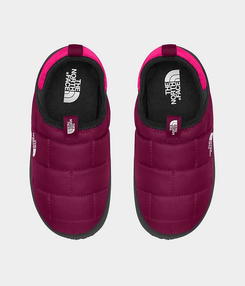 The North Face ThermoBall™ Traction II Mules Kiz Çocuk Pembe | TÜRKIYE XLQZ