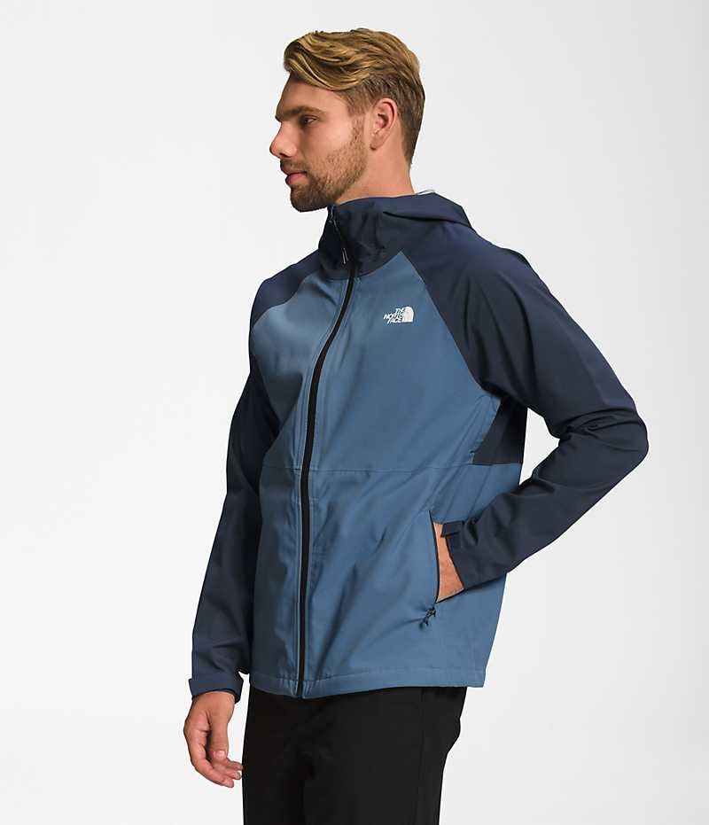 The North Face Valle Vista Stretch Yağmurluk Erkek Mavi | TÜRKIYE XMSZ