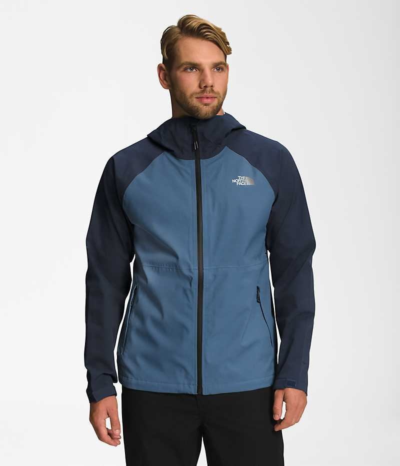 The North Face Valle Vista Stretch Yağmurluk Erkek Mavi | TÜRKIYE XMSZ